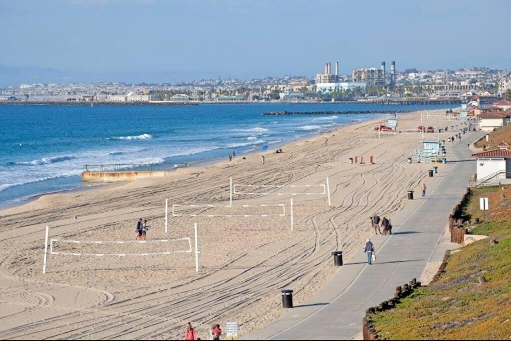 Lovely White Beach House Redondo Beach Dış mekan fotoğraf