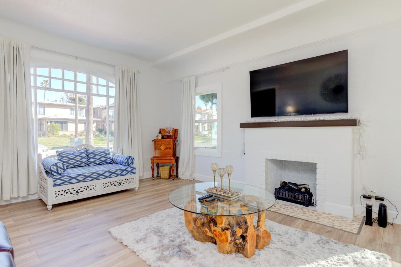 Lovely White Beach House Redondo Beach Dış mekan fotoğraf